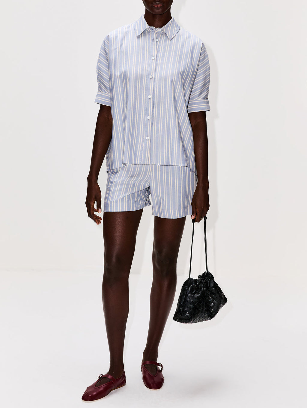 Gisele Relaxed Button Down - Dusty