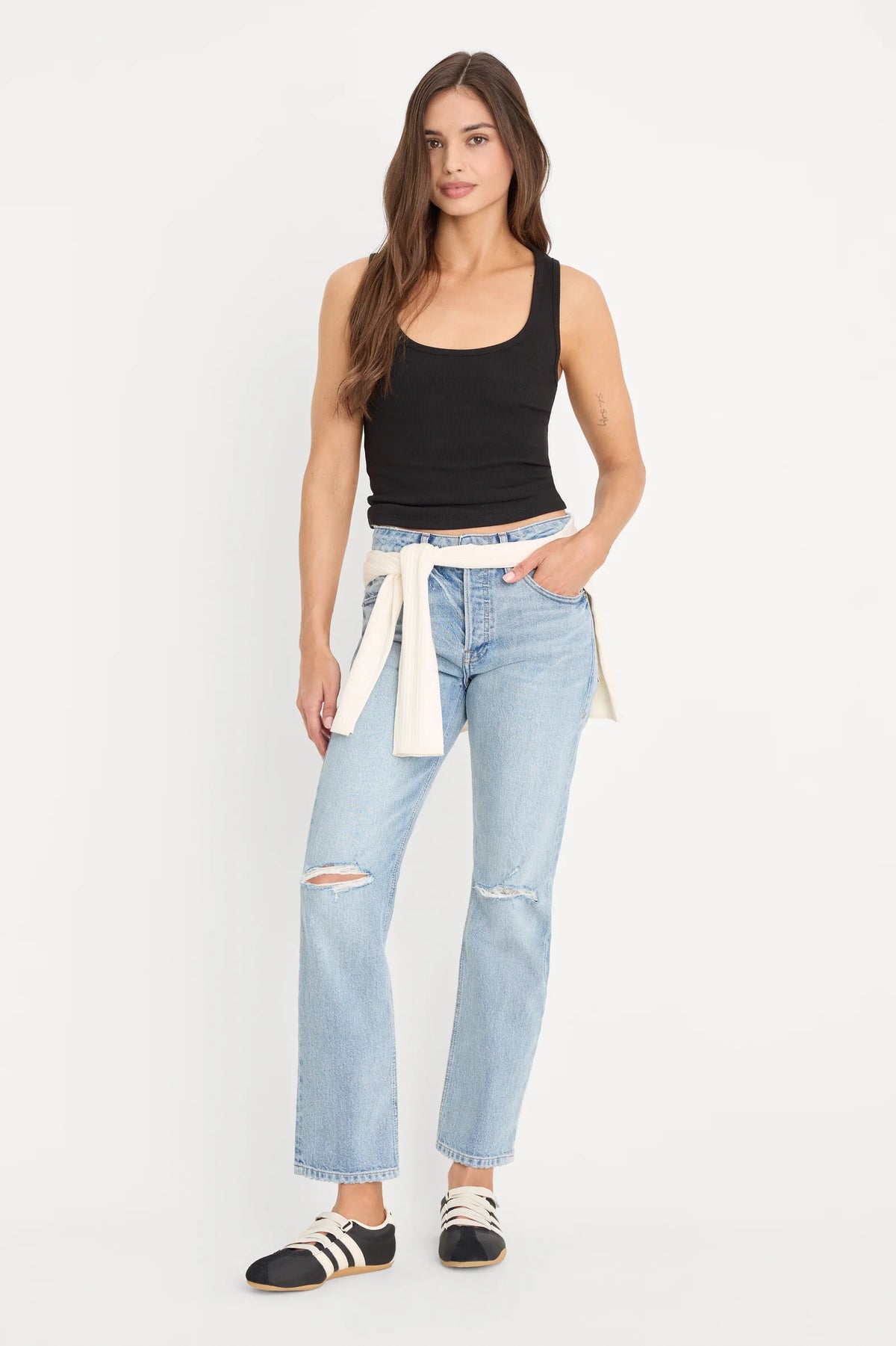 Vintage Straight Ankle - Indigo 1252