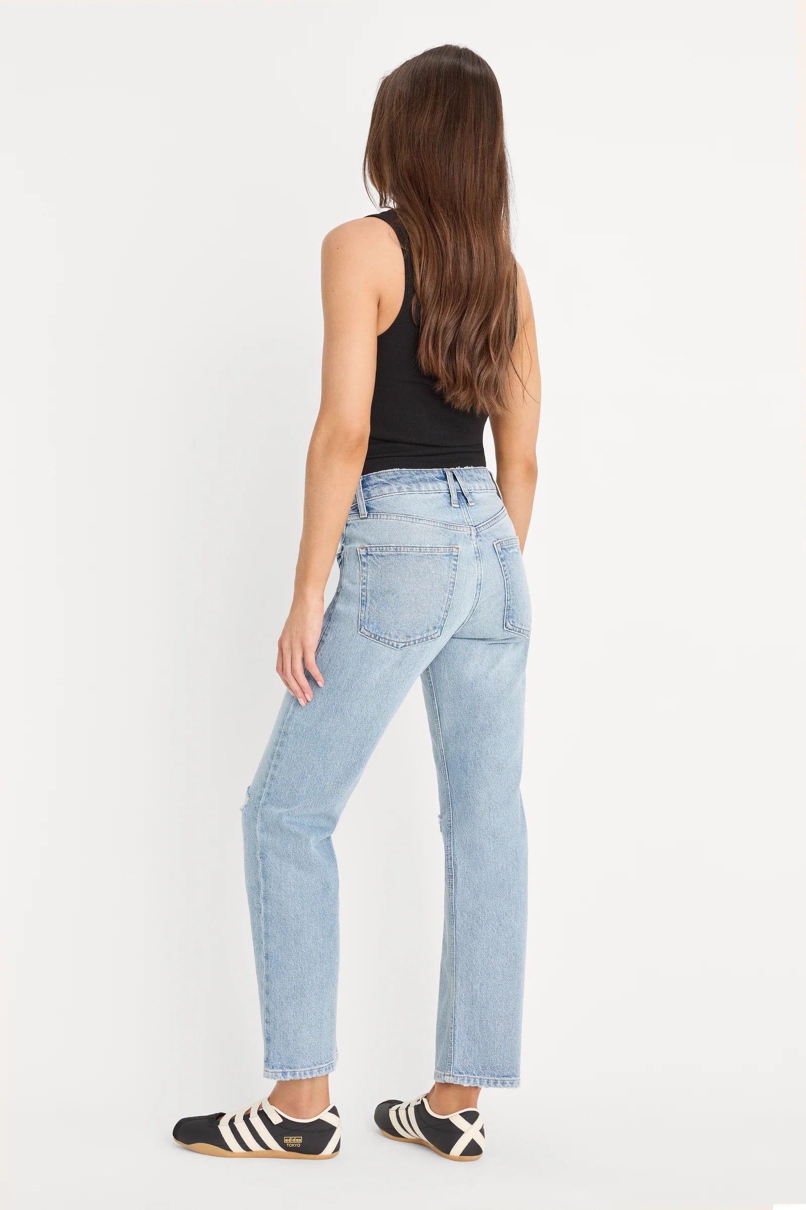 Vintage Straight Ankle - Indigo 1252