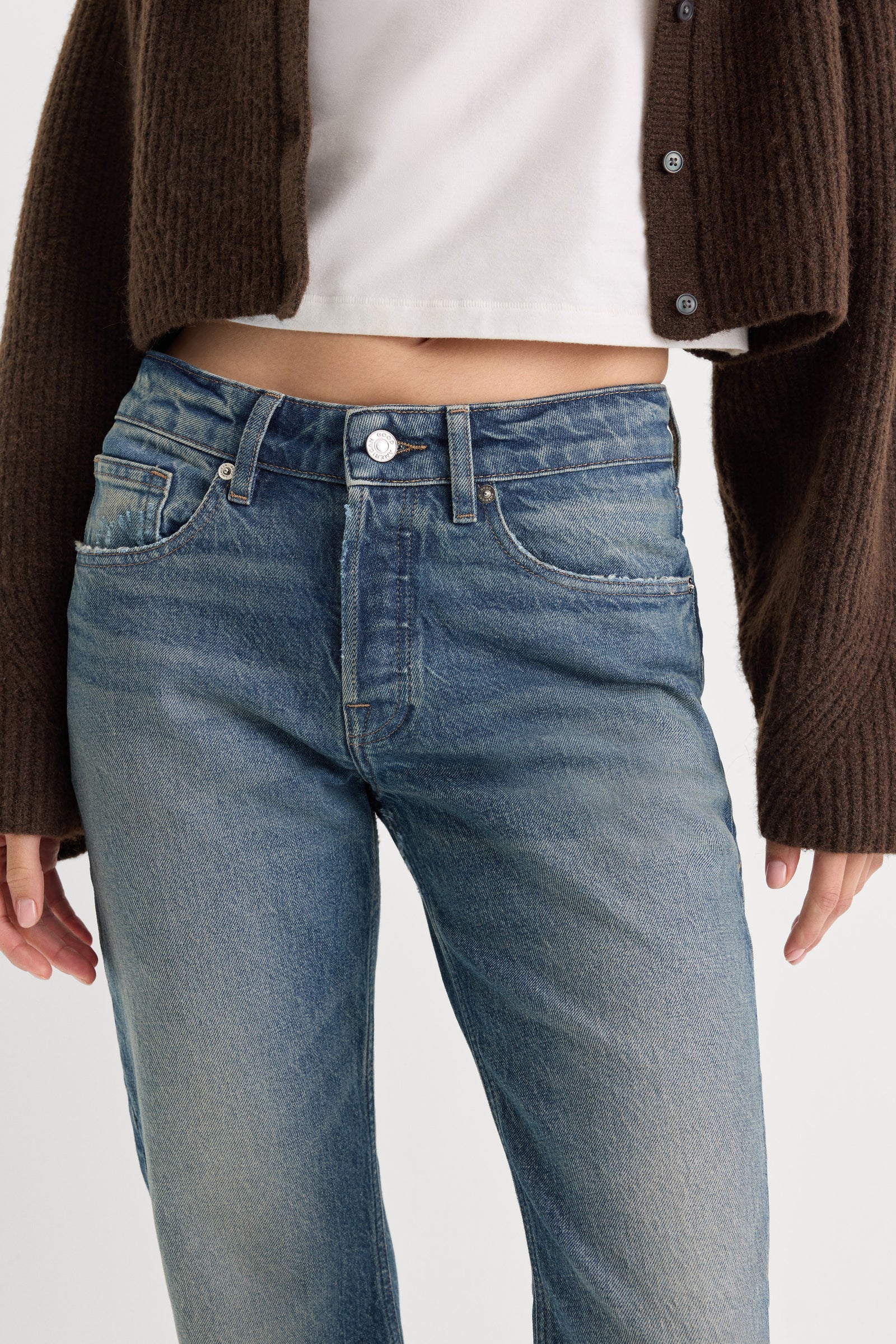 Vintage Straight Ankle - Indigo 1282