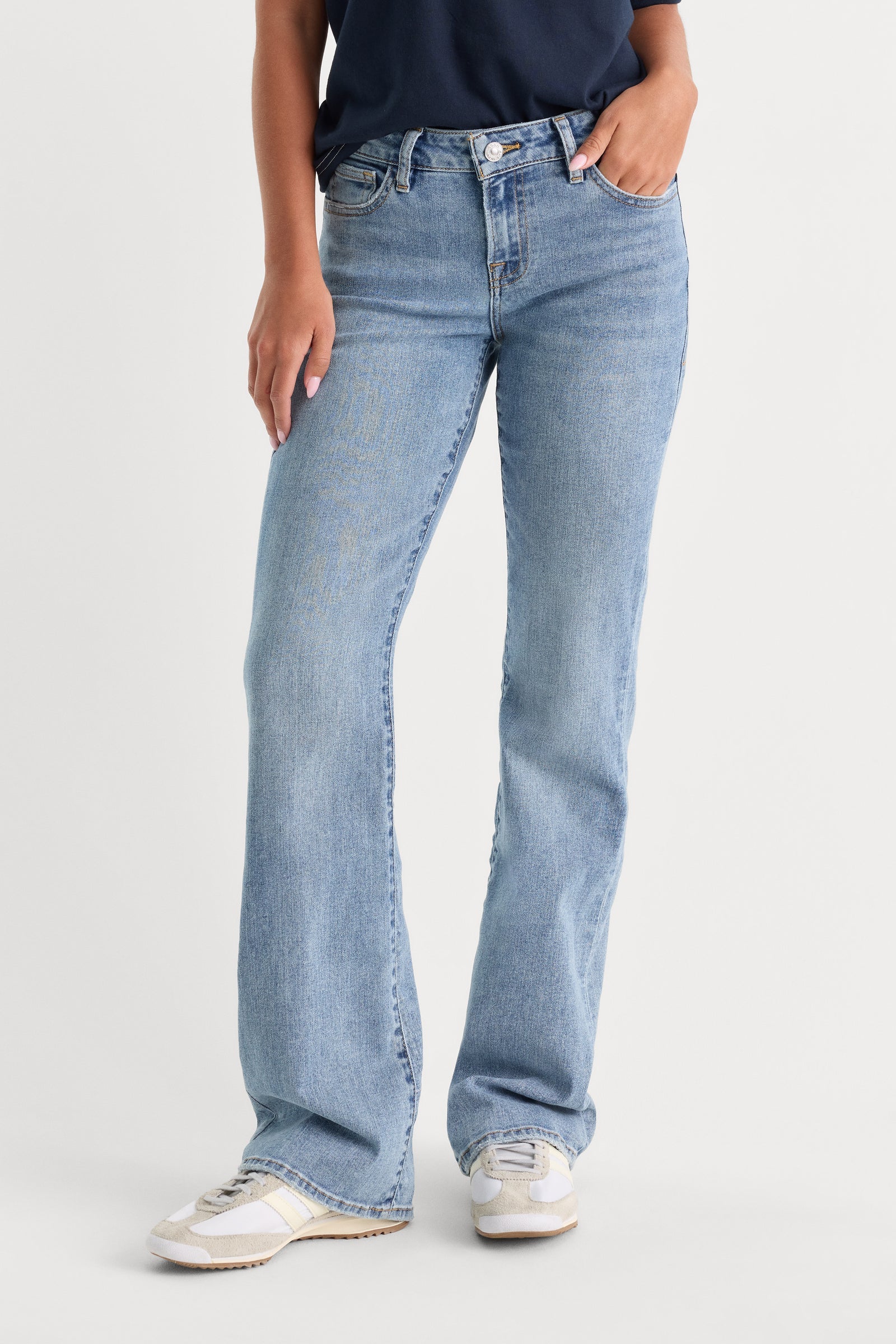 Good Low Rise Bootcut - Whisper
