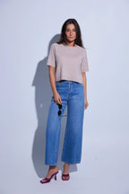 Mont Blanc Boxy Tee - Jute