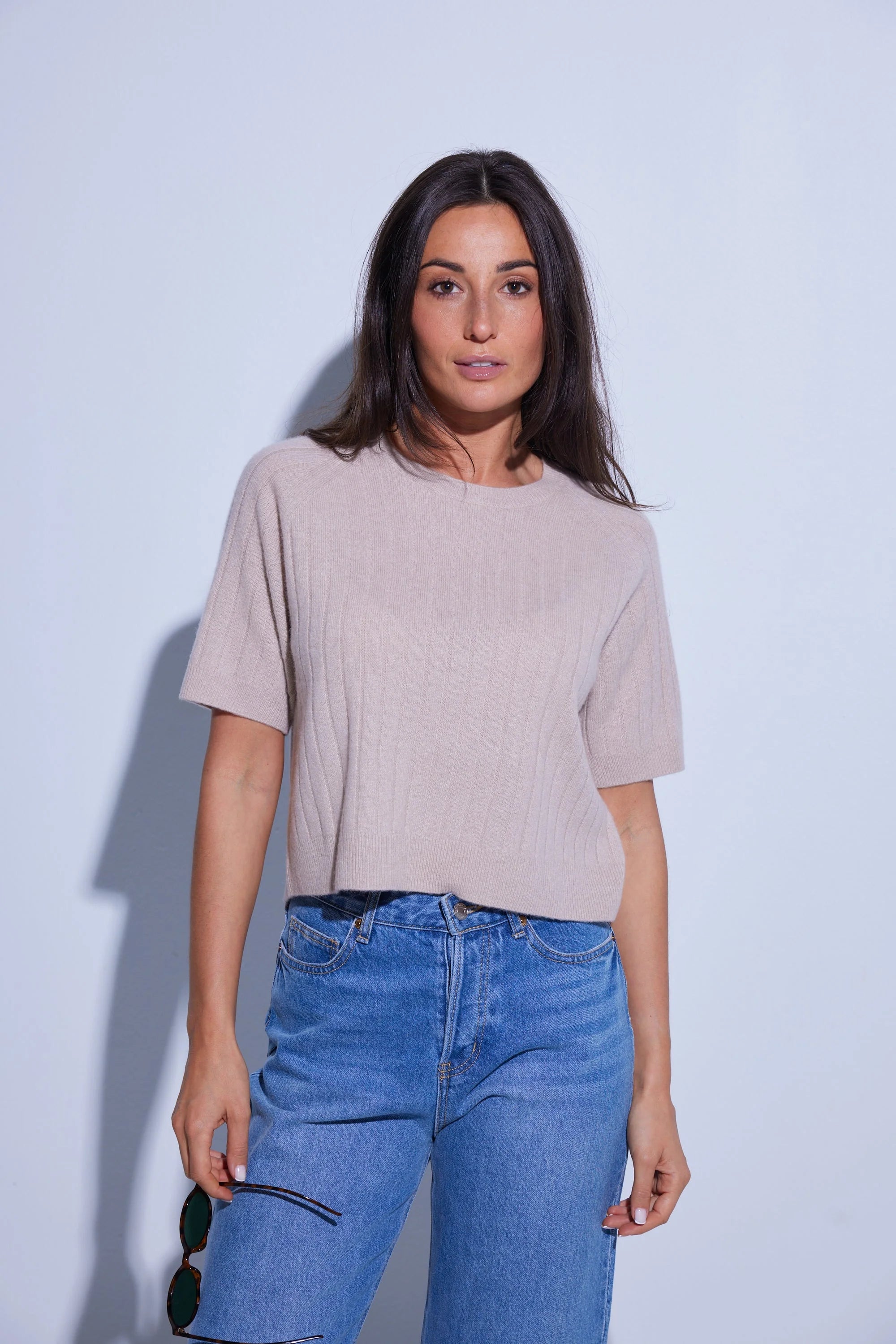 Mont Blanc Boxy Tee - Jute