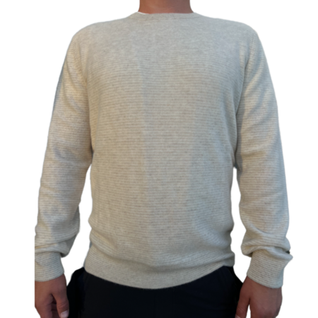 Cashmere Reverse Jersey - Oatmeal