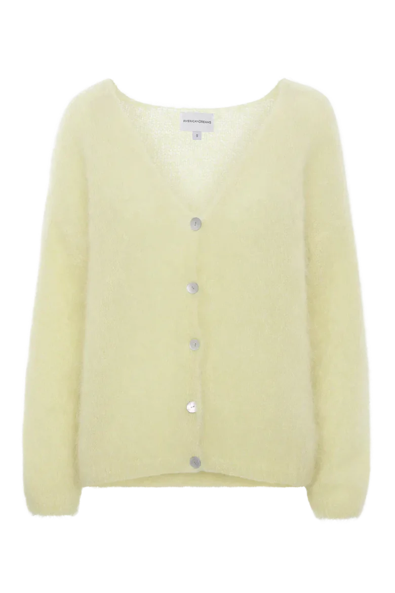 Cornelia Cropped Sweater - Light Yellow