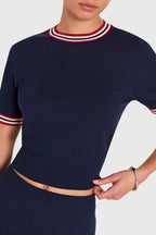 Maia Top - Navy