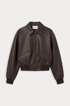 Better Than Leather Bomber - Espresso