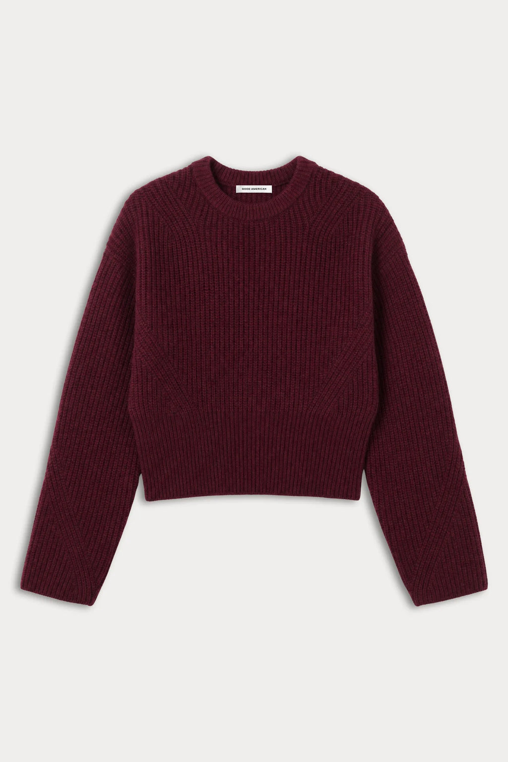 The Chunky Knit Sweater - Berry Noir