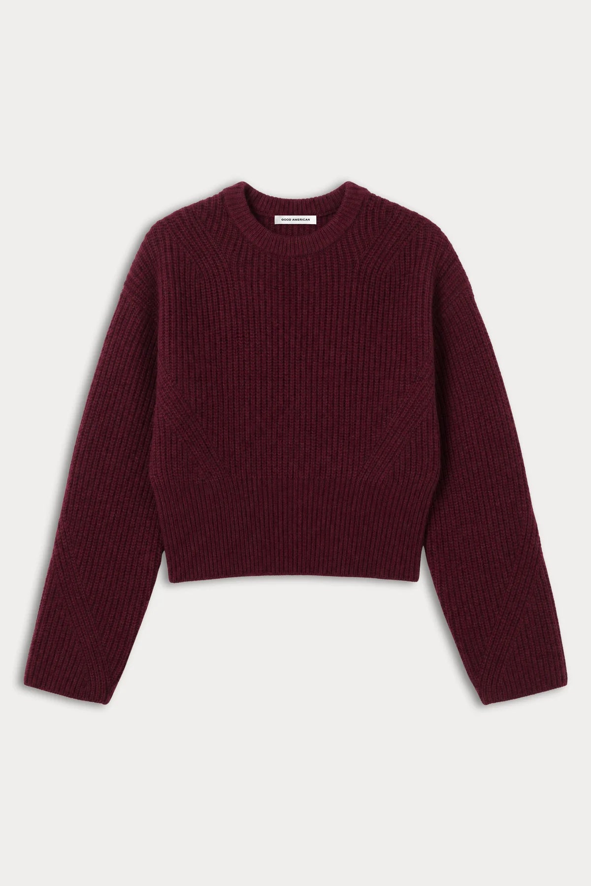 The Chunky Knit Sweater - Berry Noir
