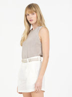 Remi Sleeveless Top - Marble