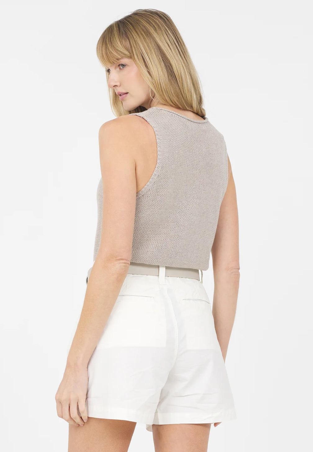 Remi Sleeveless Top - Marble