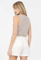 Remi Sleeveless Top - Marble