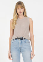 Macy Sleeveless Top - Marble