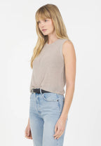 Macy Sleeveless Top - Marble