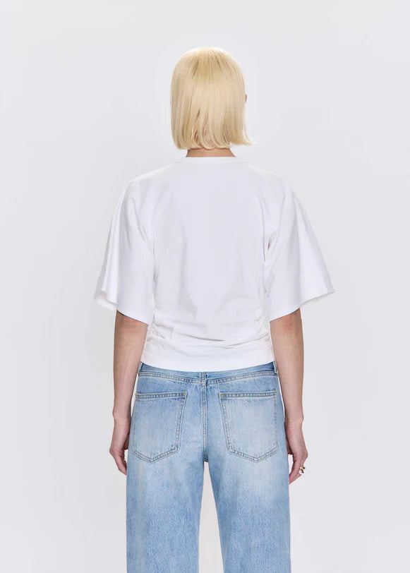 Veronica Kimino Fitted Tee - Le Blanc