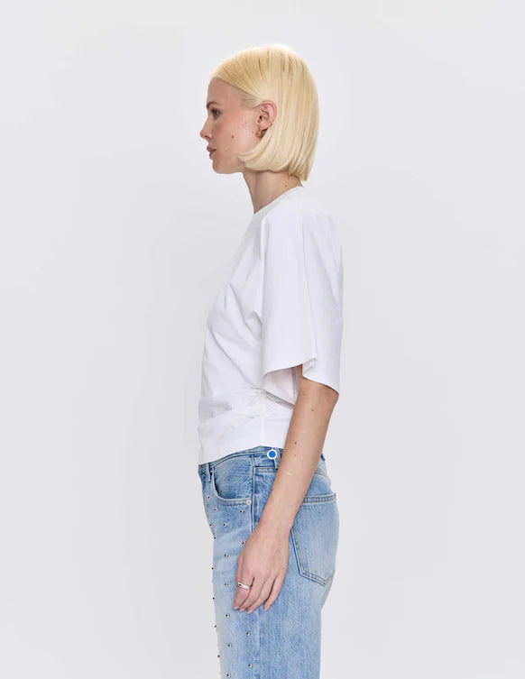 Veronica Kimino Fitted Tee - Le Blanc