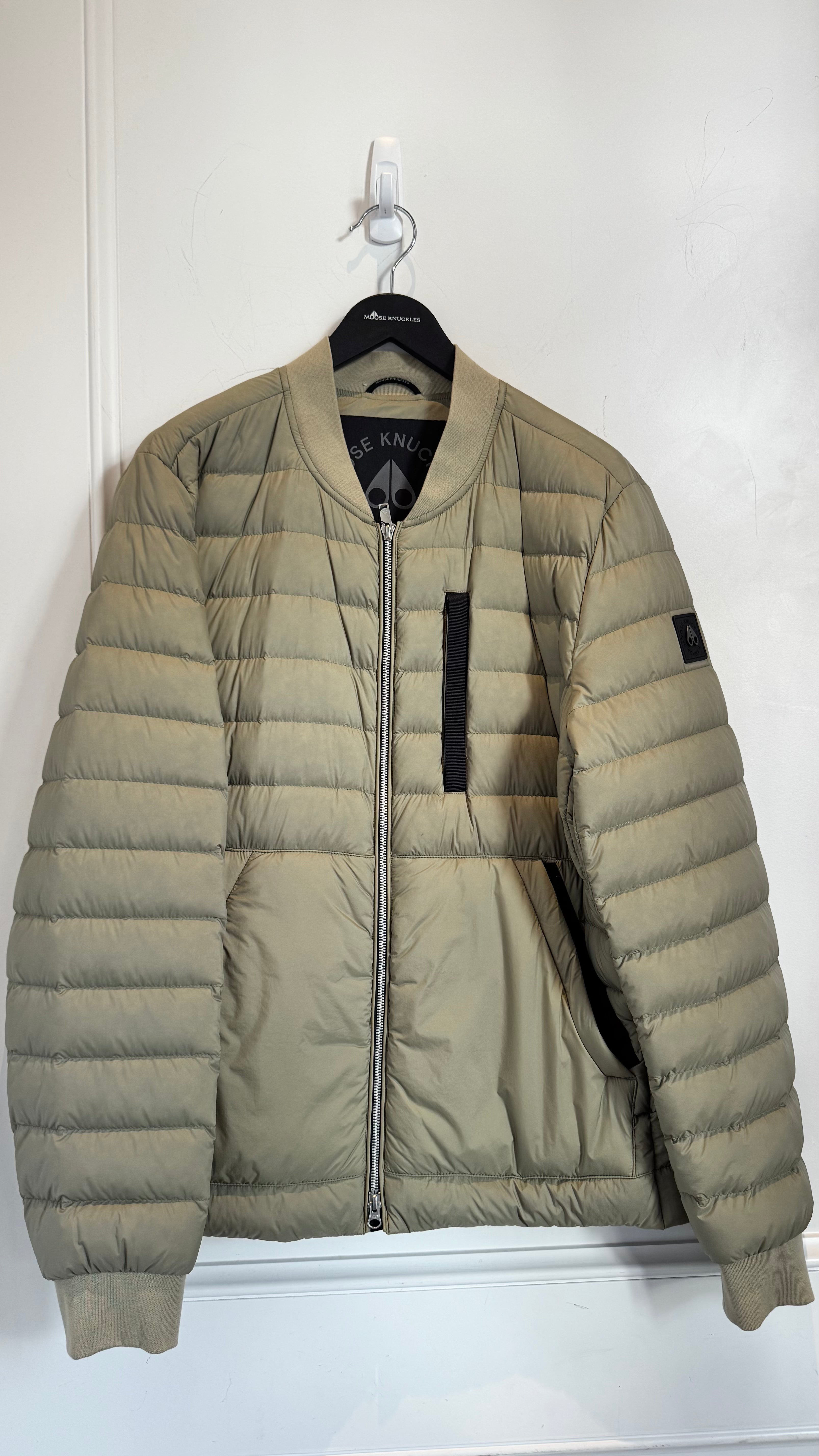 Air Down Bomber Jacket - Sage