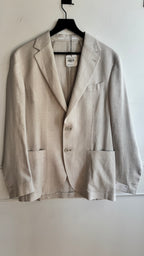 Single Breasted Soft Jacket - Sand