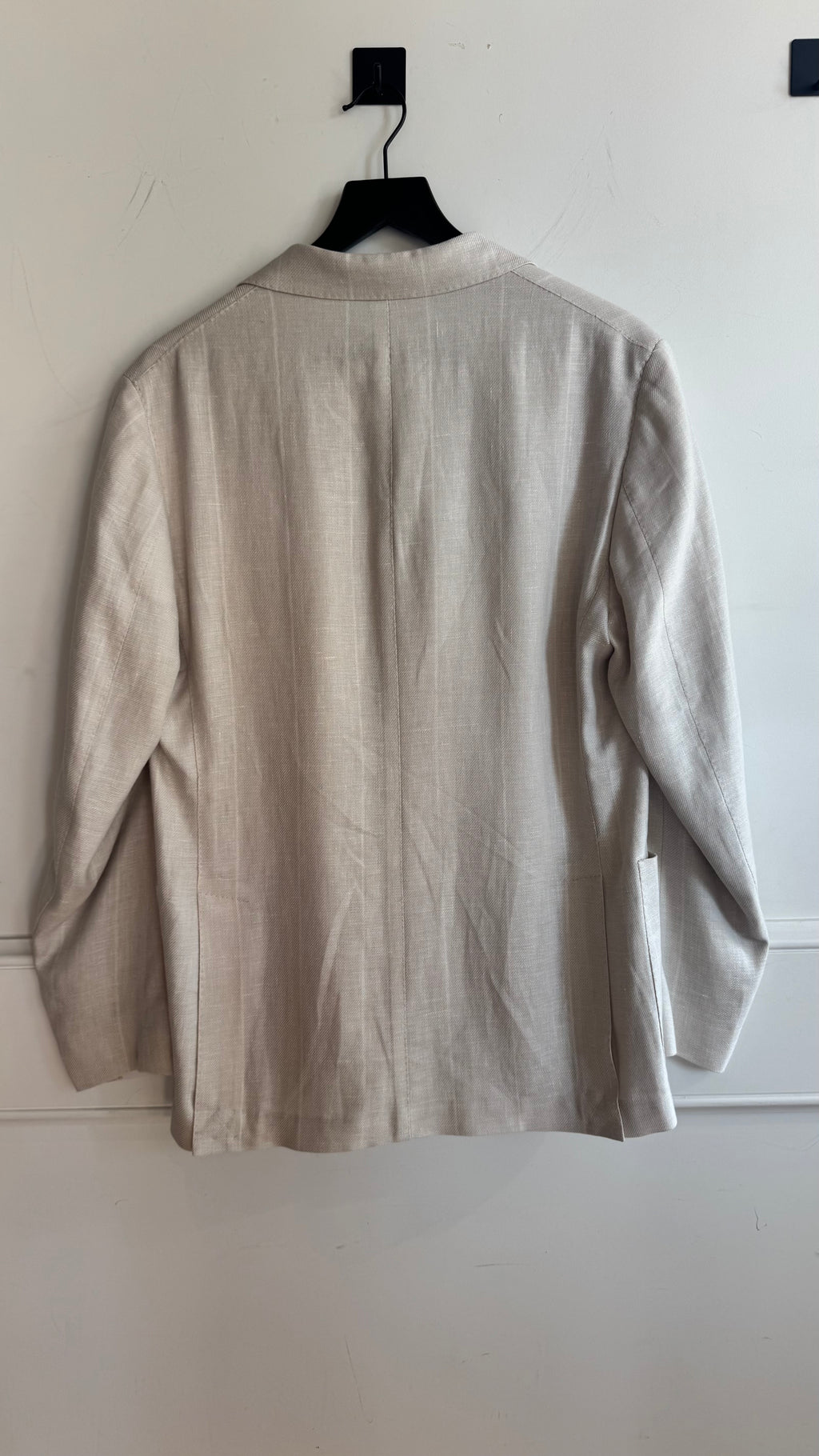 Single Breasted Soft Jacket - Sand