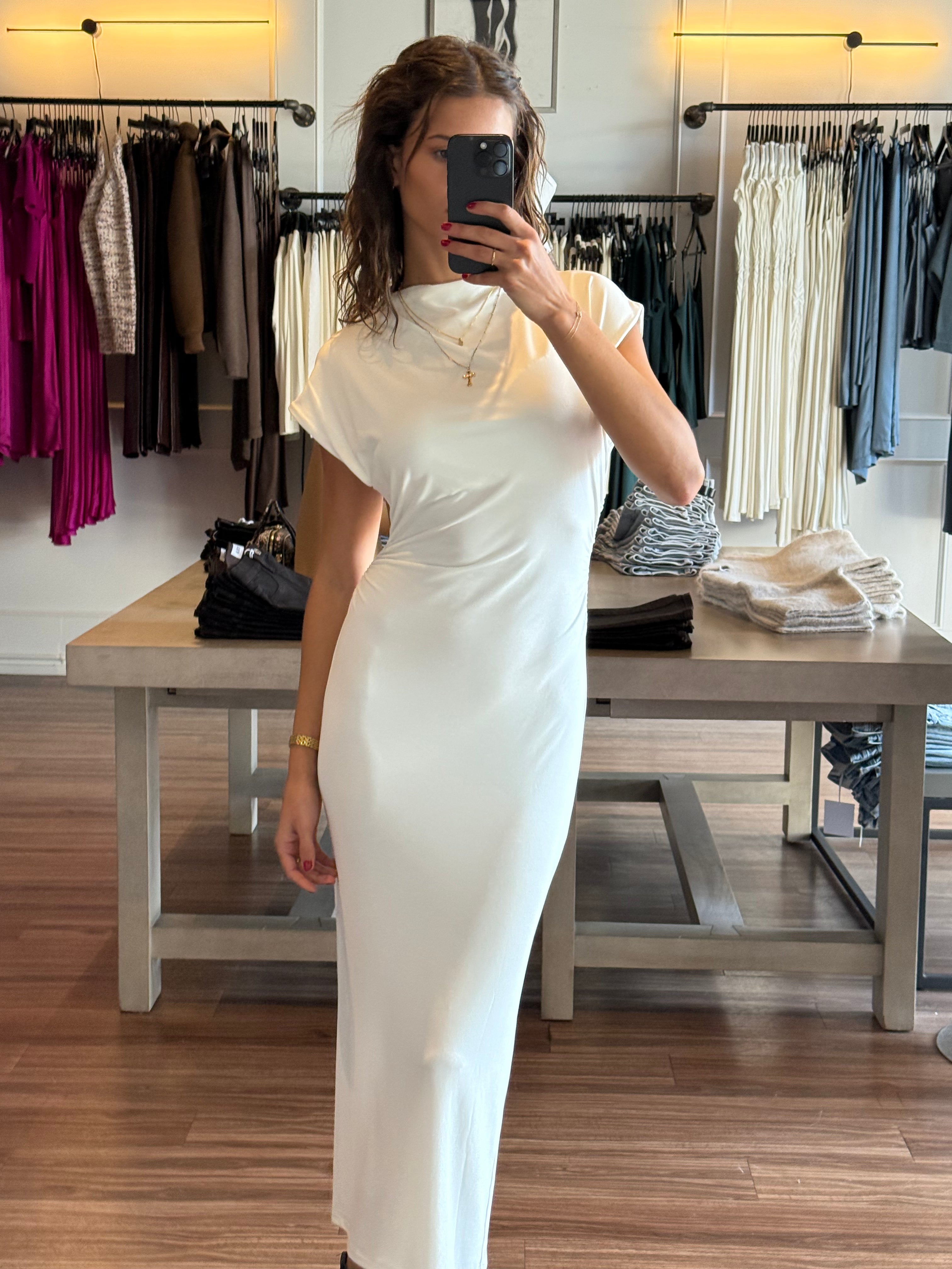 Mesa Mock Neck Dress