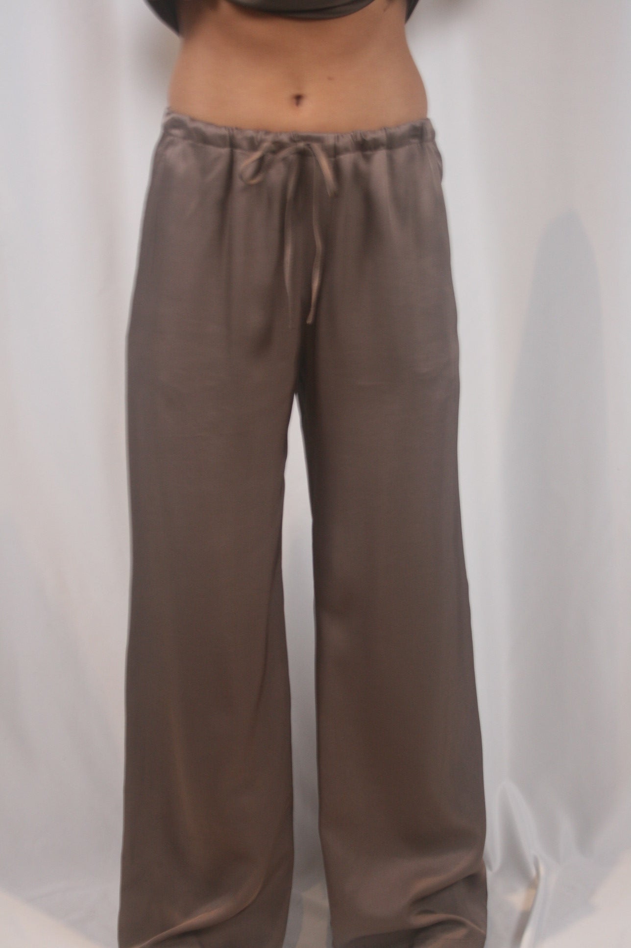 Gemma Pull On Straight Leg Pant - Swiss Brown