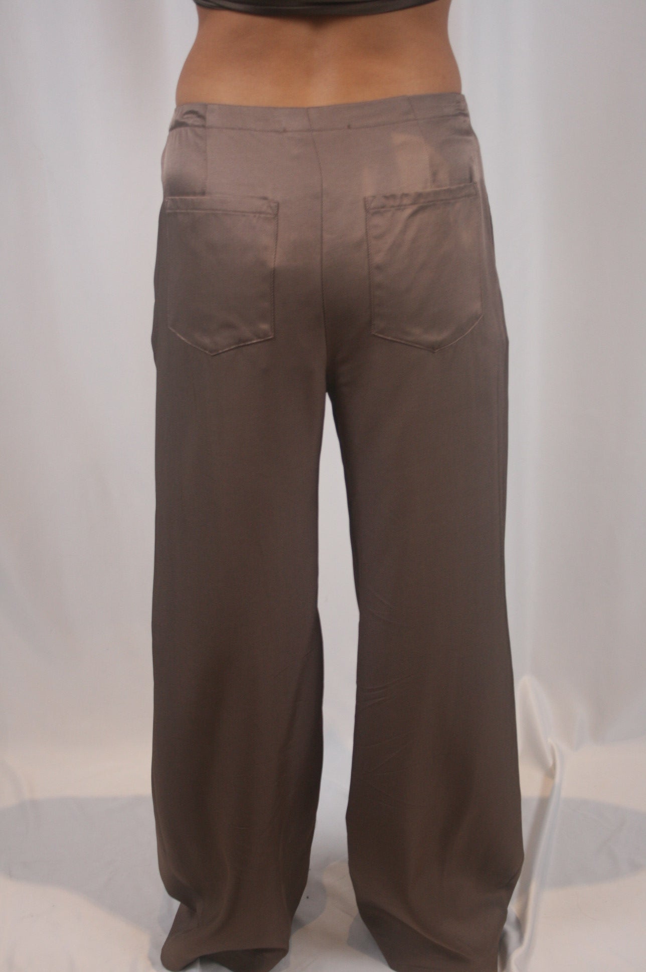 Gemma Pull On Straight Leg Pant - Swiss Brown