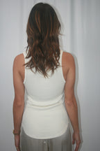 Jameela Racerback Tank - Gardenia