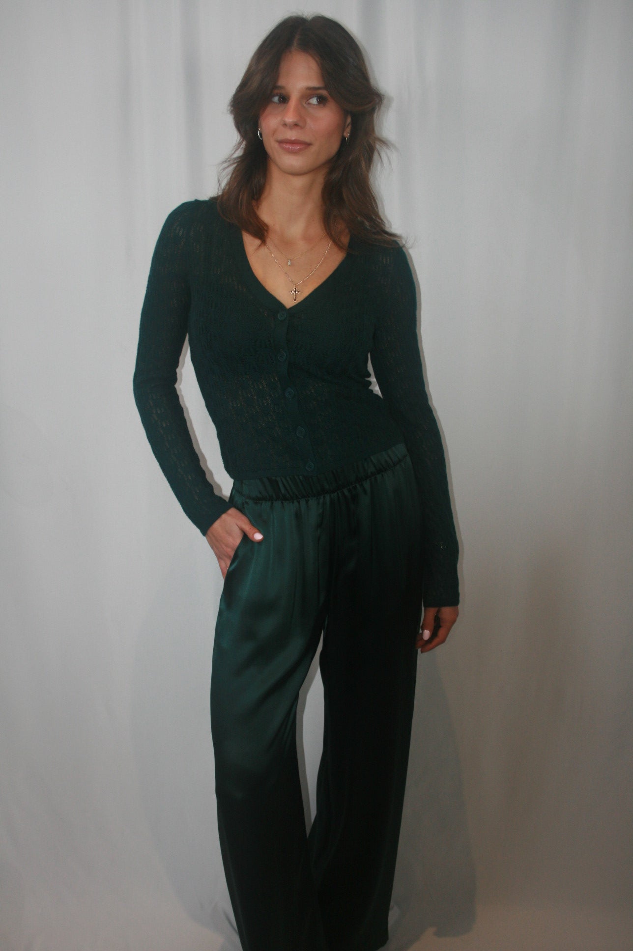 Vinni Knit Cardigan - Sacramento