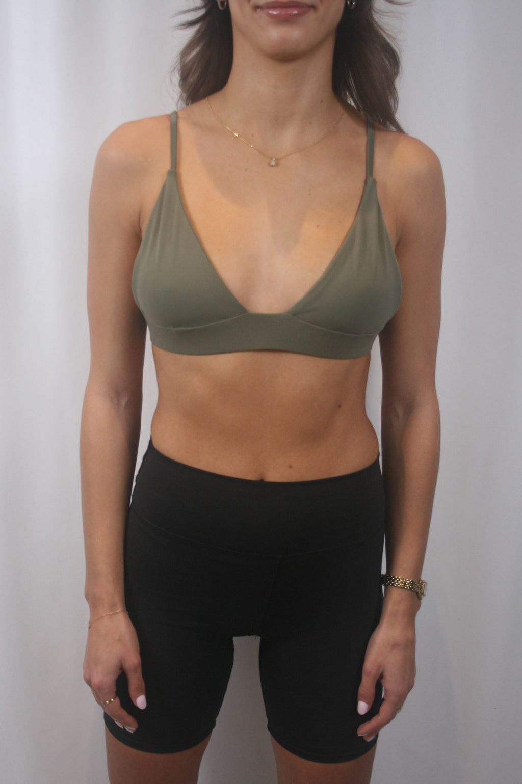 Bare Bra Top - Olive