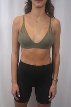 Bare Bra Top - Olive