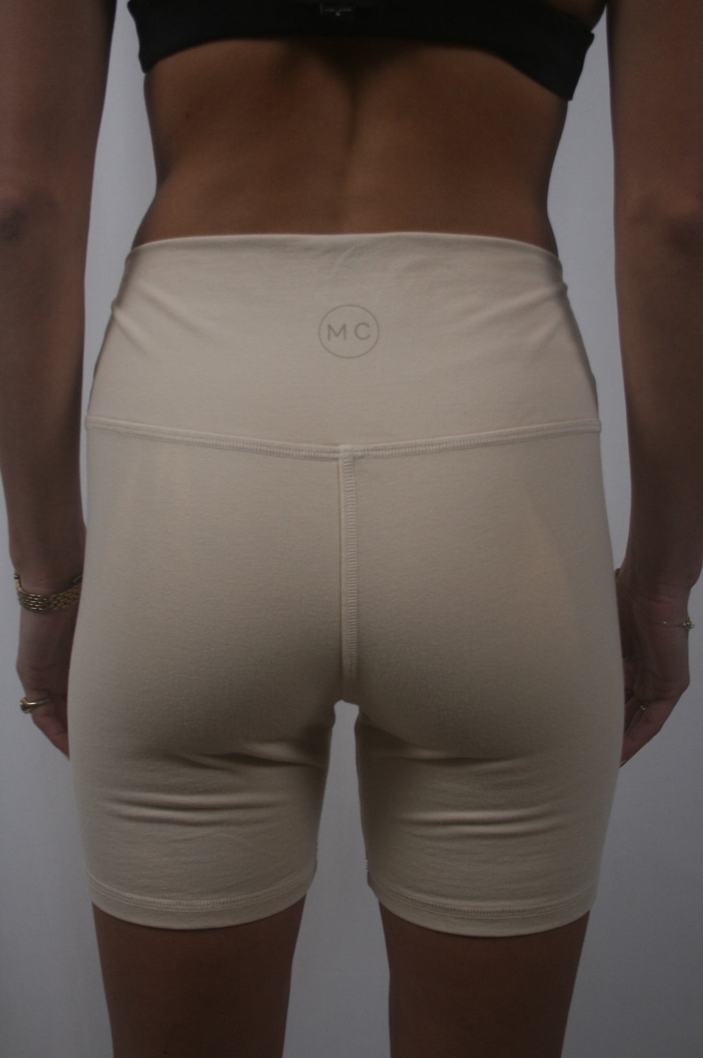 Montecito Biker Short - Eggshell