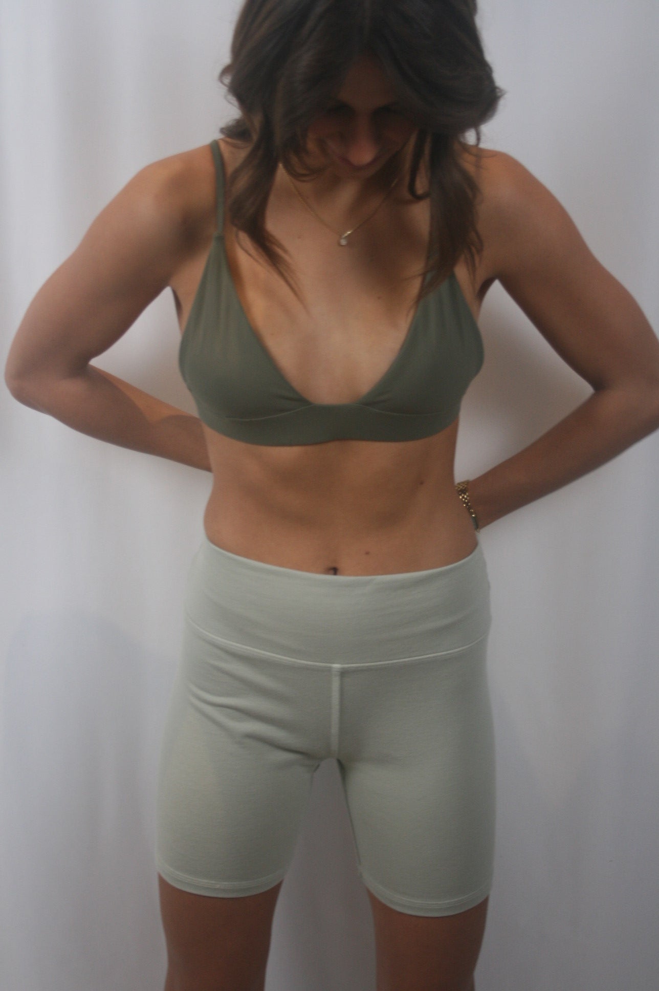 Bare Bra Top - Olive