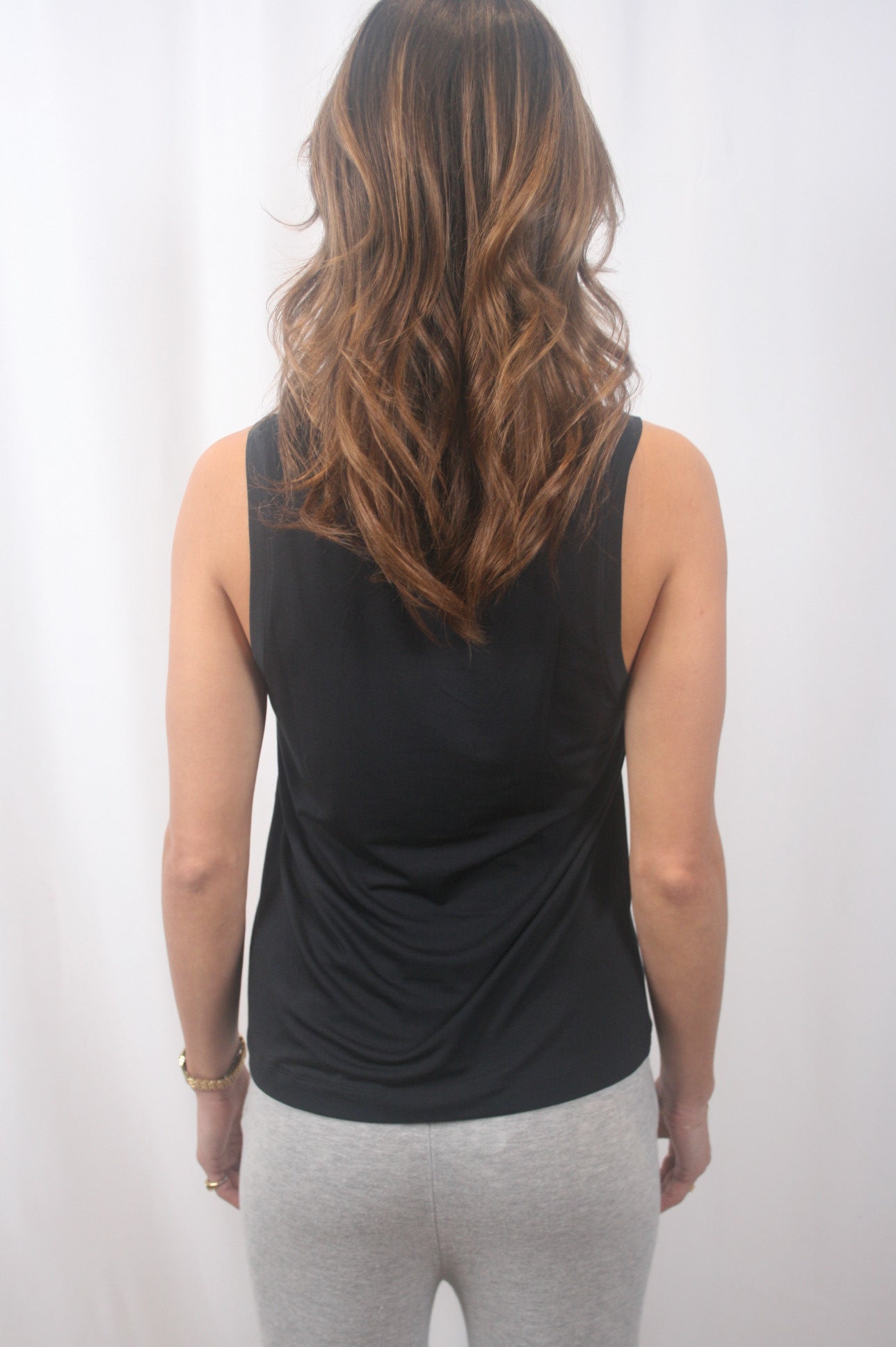 Gisele Separates Tank - Black