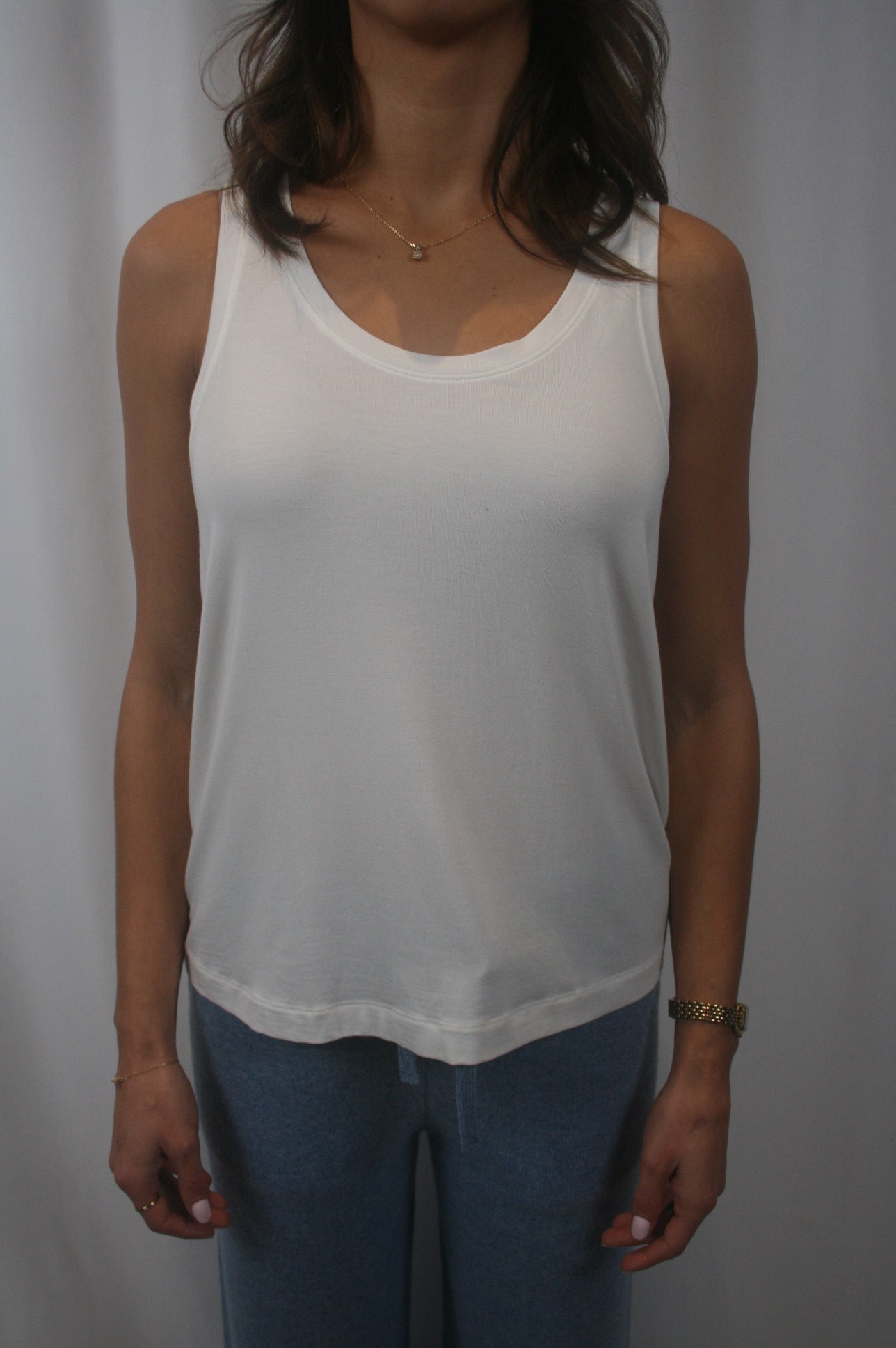 Gisele Separates Tank - Ivory