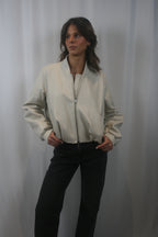Lexi Mid Rise Bowed Straight Jean - Mercury