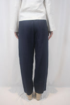 Lauren Linen Pant - Navy