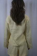 Keaton Tie Top- Yellow