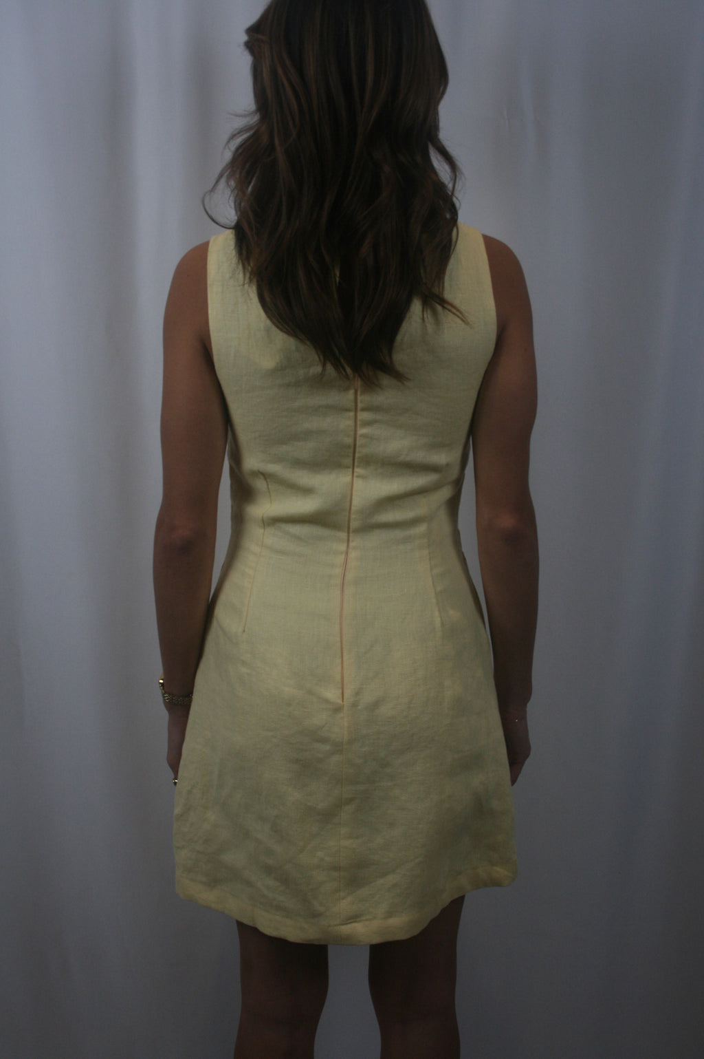 Bardot Shift Dress - Yellow