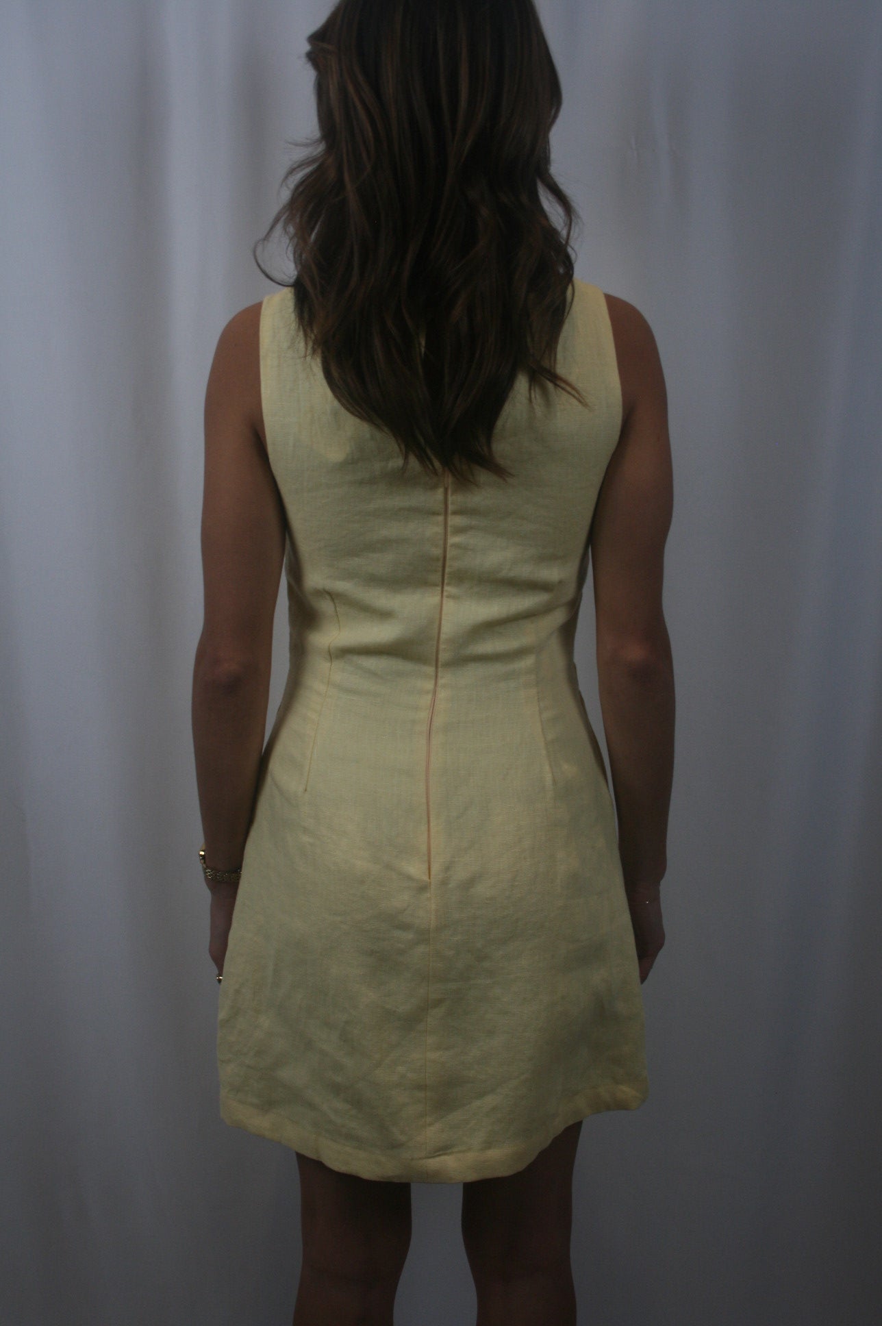 Bardot Shift Dress - Yellow