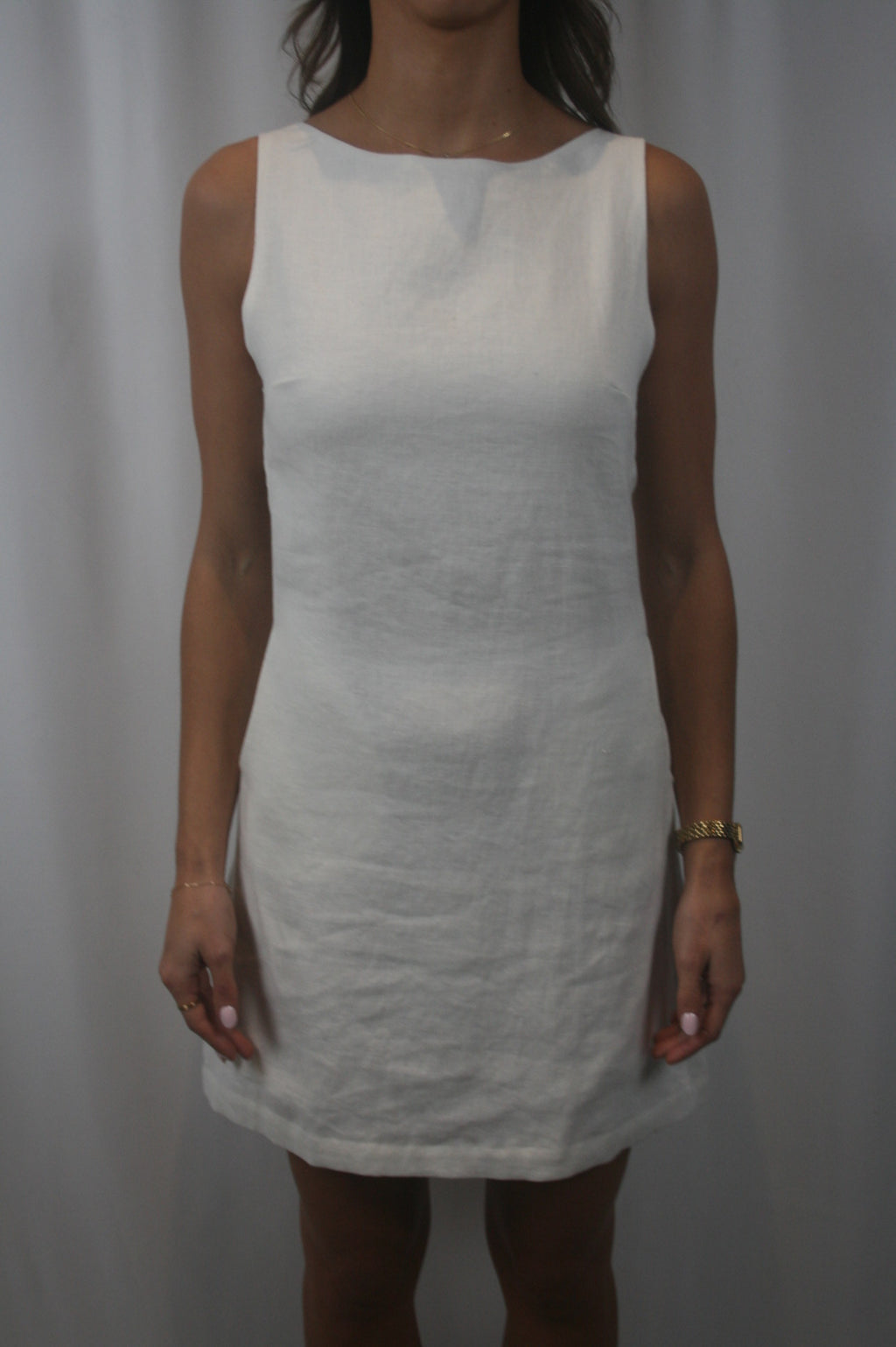 Bardot Shift Dress - White