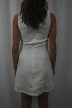 Bardot Shift Dress - White