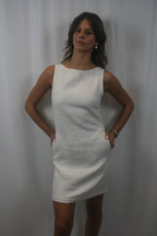 Bardot Shift Dress - White