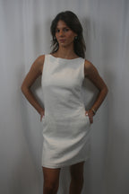 Bardot Shift Dress - White
