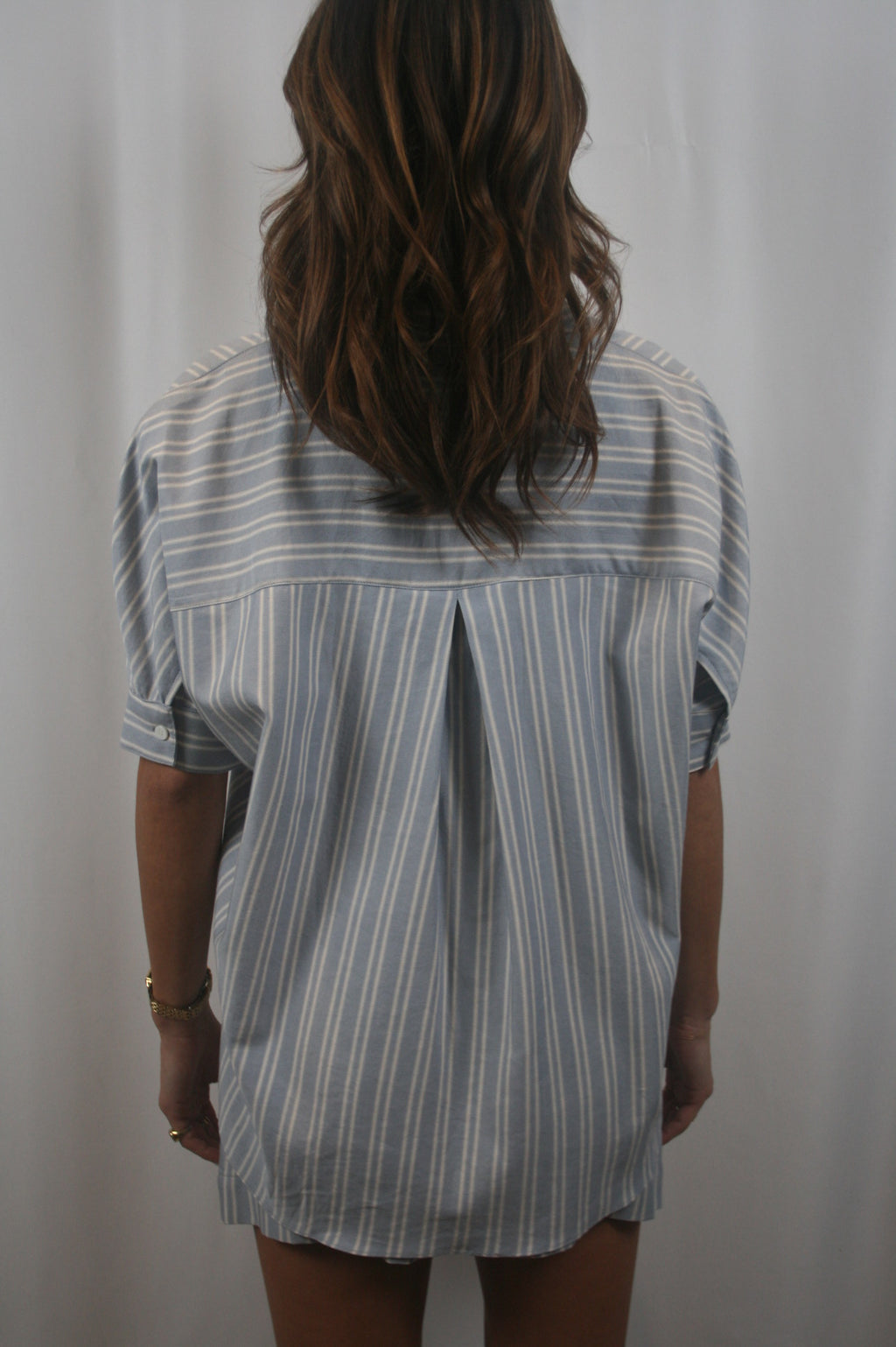 Gisele Relaxed Button Down - Dusty