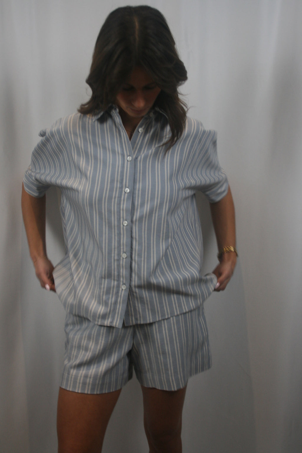 Brynn Short - Dusty Periwinkle