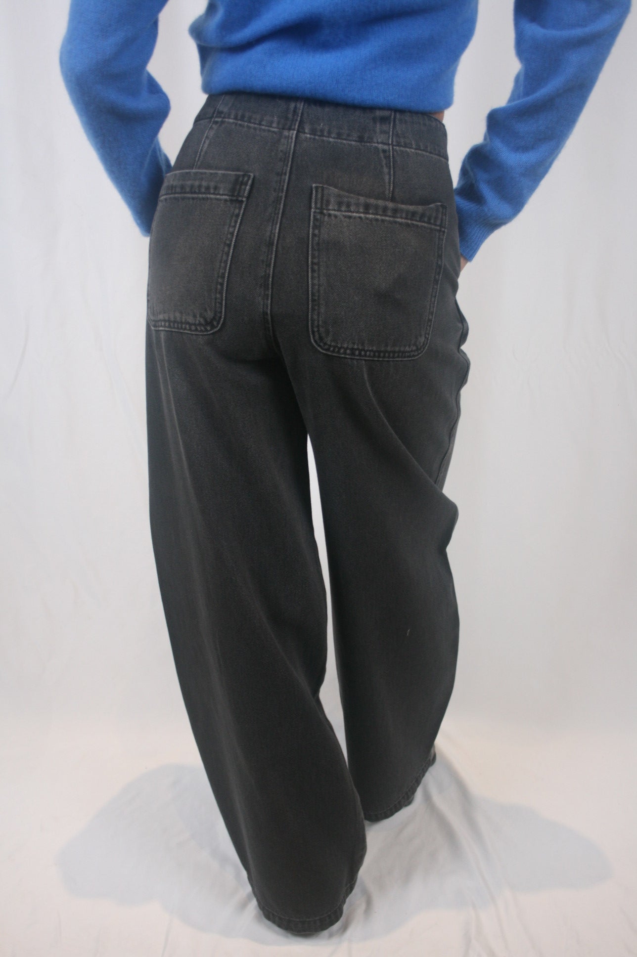 Lottie High Bowed Leg Jean - Zen