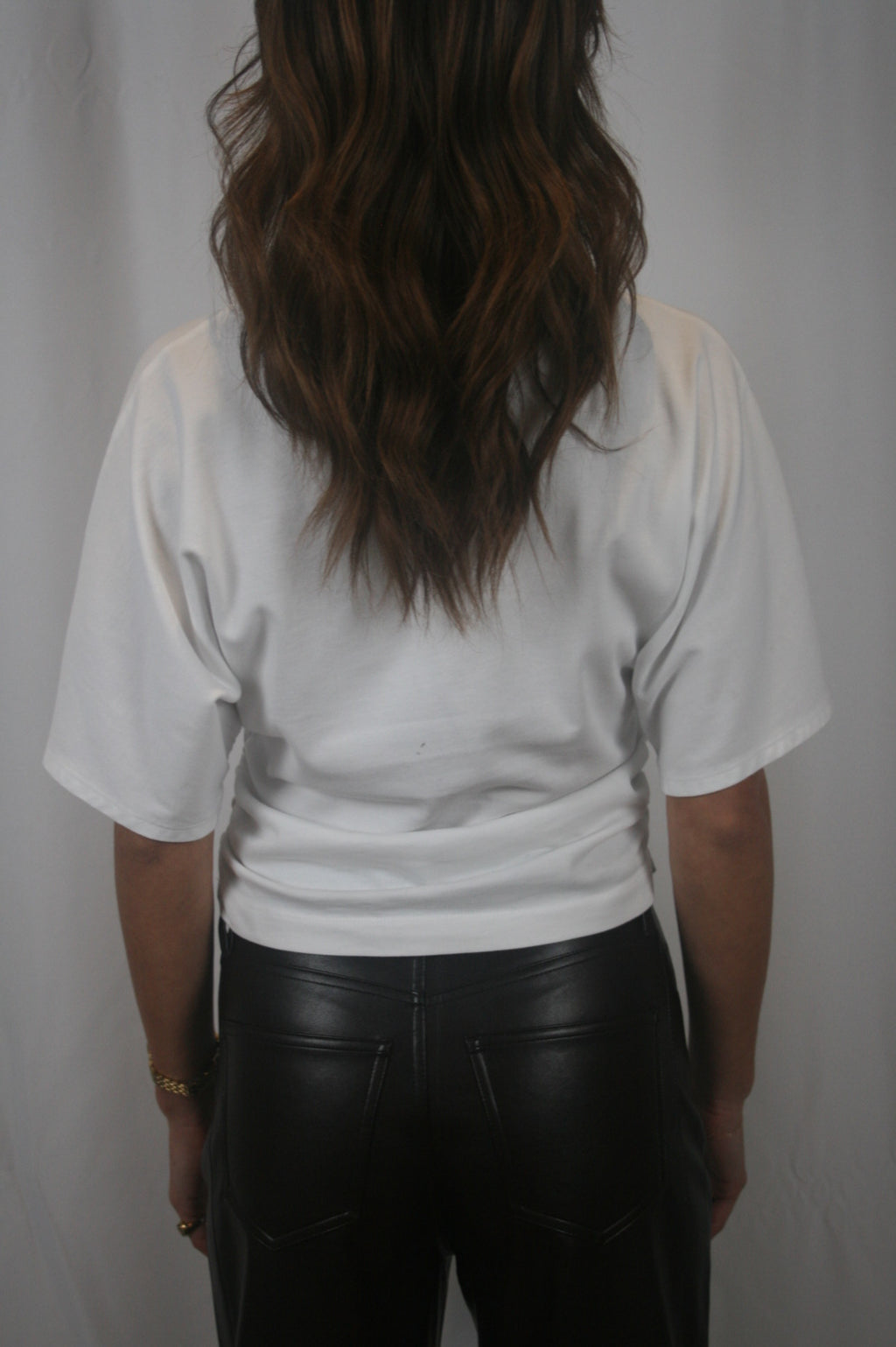 Veronica Kimino Fitted Tee - Le Blanc