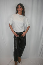 Veronica Kimino Fitted Tee - Le Blanc