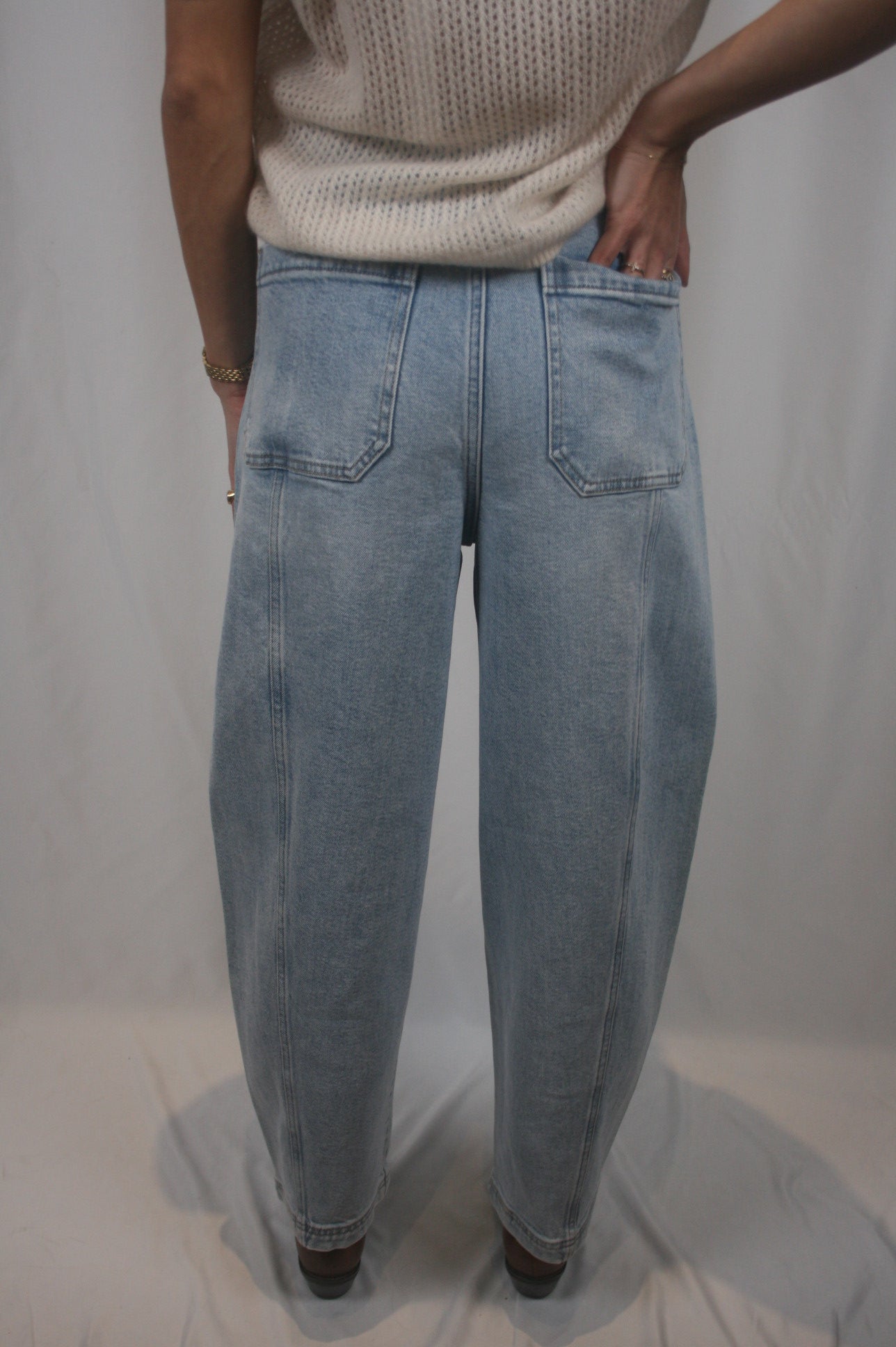 Blair High Rise Barrel - Pristine