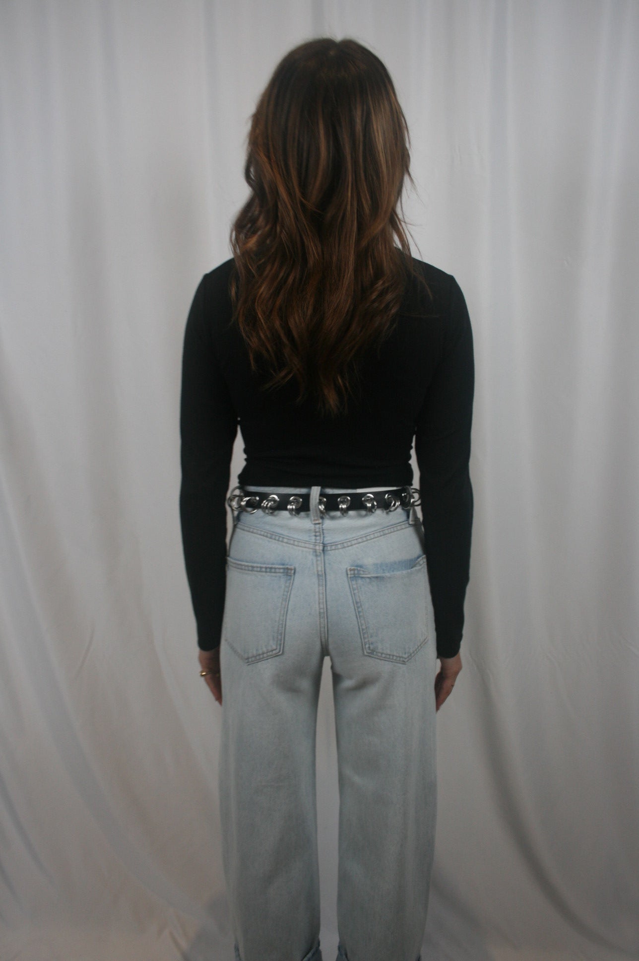 Ryder High Rise Cuffed Straight Jean - Sunrise